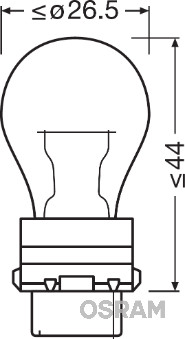 OSRAM Irányjelző, index, villogó izzó