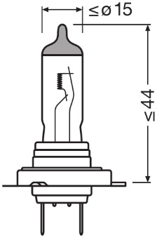 OSRAM 564 045 64210CBN - Alkatrész