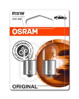 OSRAM Izzó 12v R5W ba15s  2db