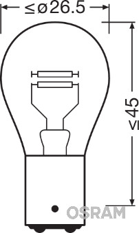 OSRAM OSR 7225 IZZÓLÁMPA,KLT.