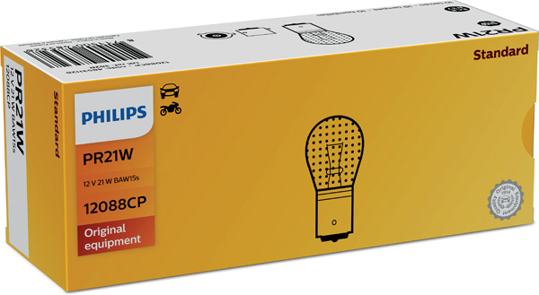 PHILIPS Izzó PR21W piros