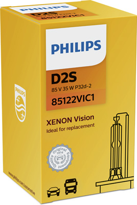 PHILIPS 422019 85122VIC1 ?ARULJA XENON D2S 85122VIC1 35W P32D-2 XENON VISION 1/1