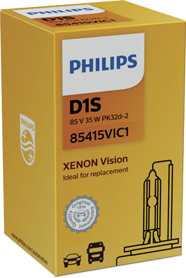 PHILIPS 422020 85415VIC1 ?ARULJA XENON D1S 85415VIC1 35W PK32D-2 XENON VISION 1/1