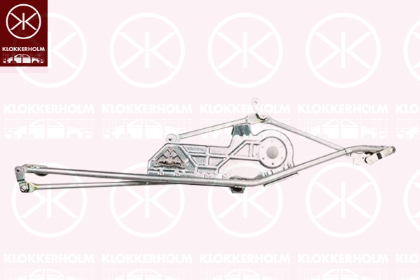 KLOKKERHOLM 553 161 95903280 - Ablaktörlő rudazat