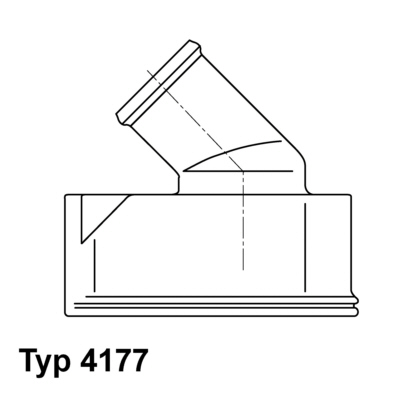 WAHLER WAH4177.92D termosztát, hűtőfolyadék