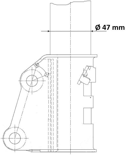 KYB KYB3338011 lengéscsillapító