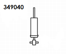 KYB 74192 349040 - Lengéscsillapító