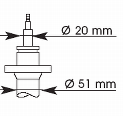 KYB 145874 364021 - Lengéscsillapító