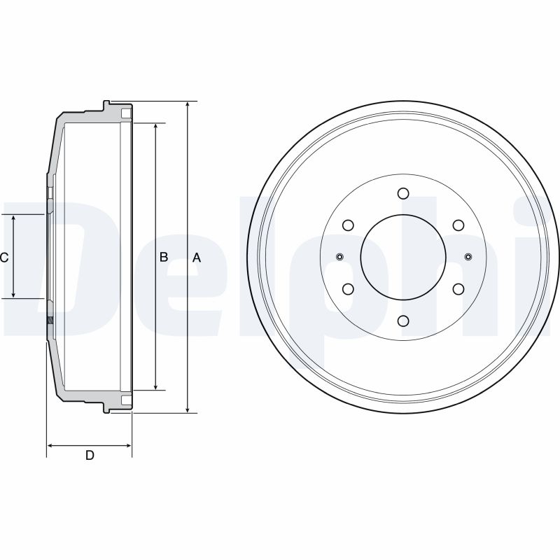 DELPHI BF559 BF559 TAMBUR FRANA DELPHI