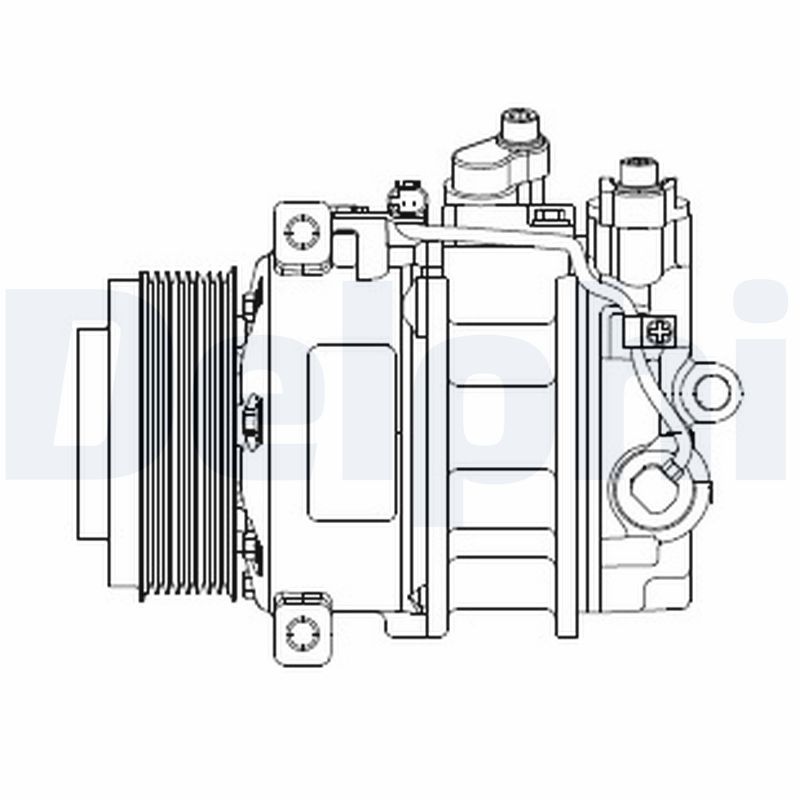 DELPHI DELCS20378 kompresszor, klíma