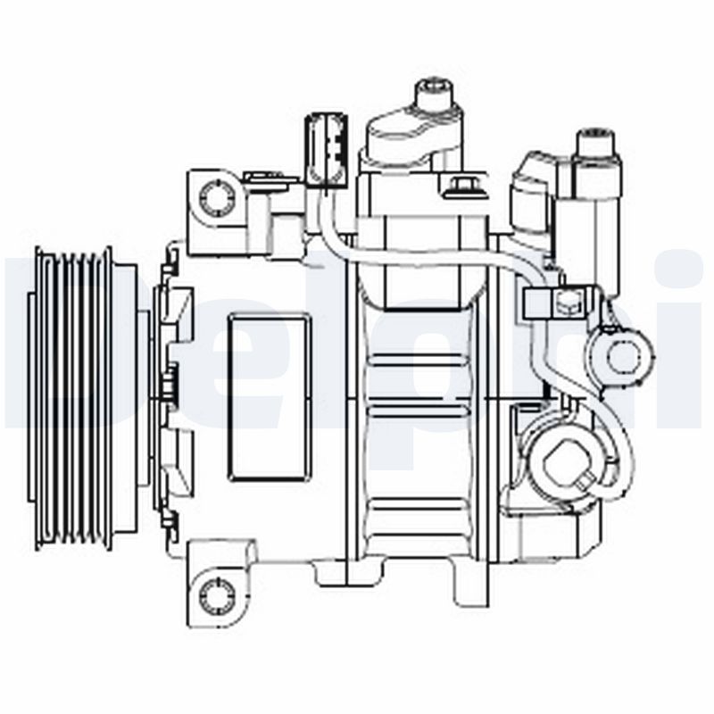 DELPHI DELCS20474 Klímakompresszor