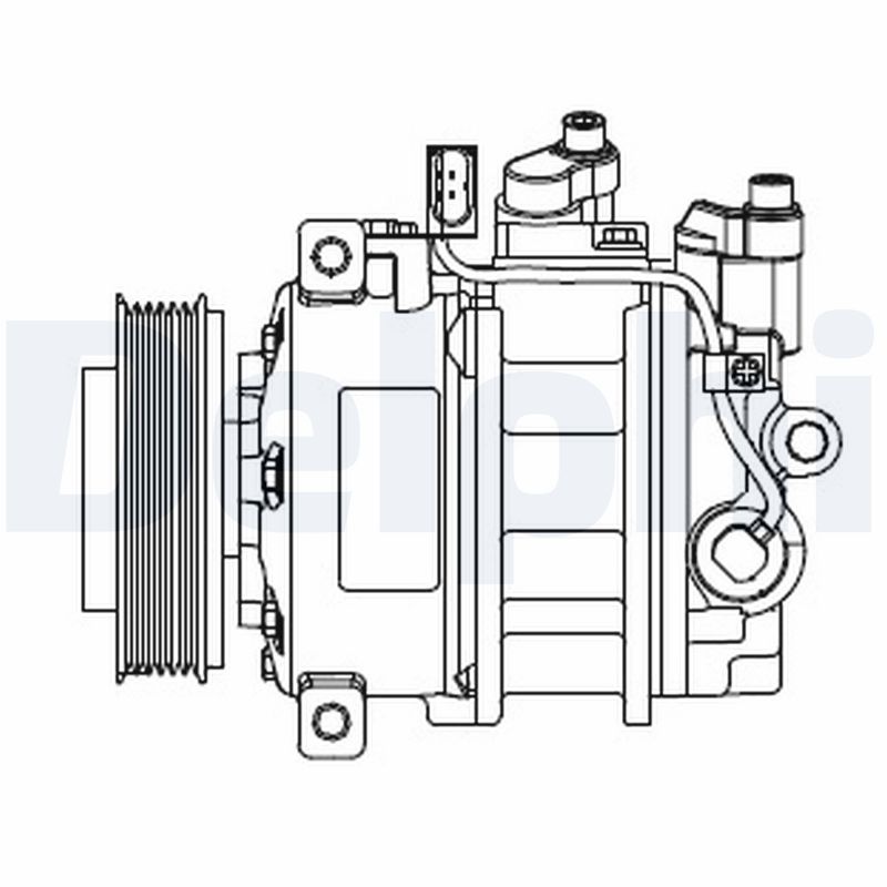 DELPHI DELCS20546 kompresszor, klíma