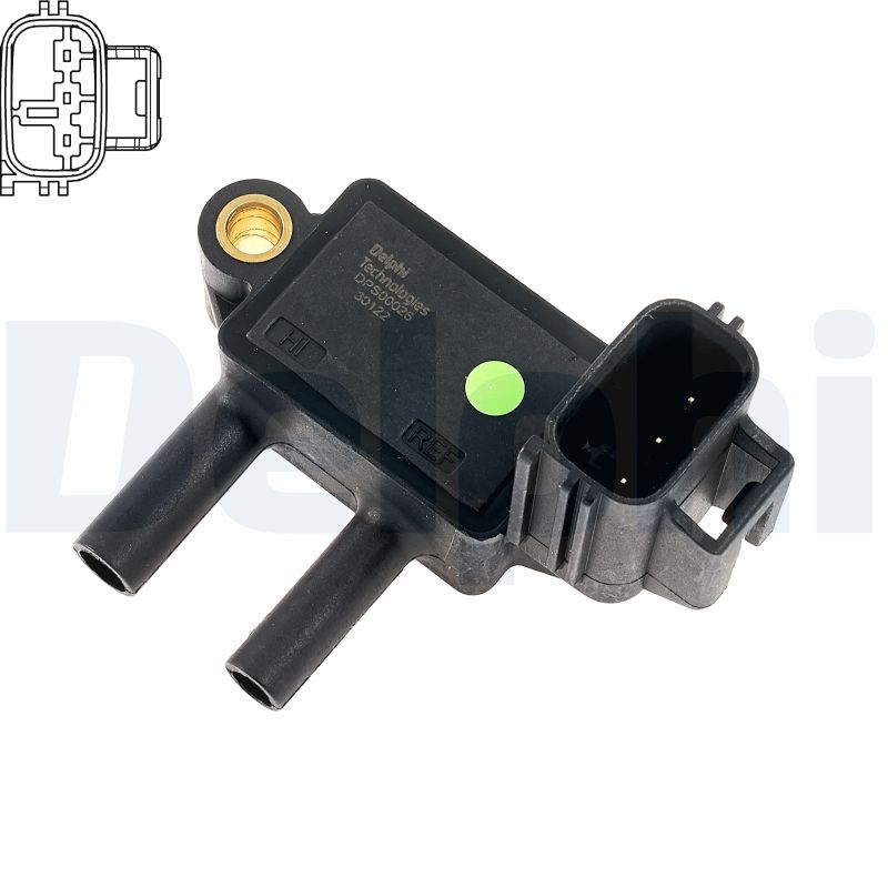 DELPHI DELDPS00026-12B1 Kipufogógáz nyomás érzékelő, jeladó