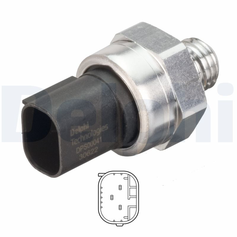 DELPHI DELDPS00041-12B1 Kipufogógáz nyomás érzékelő, jeladó