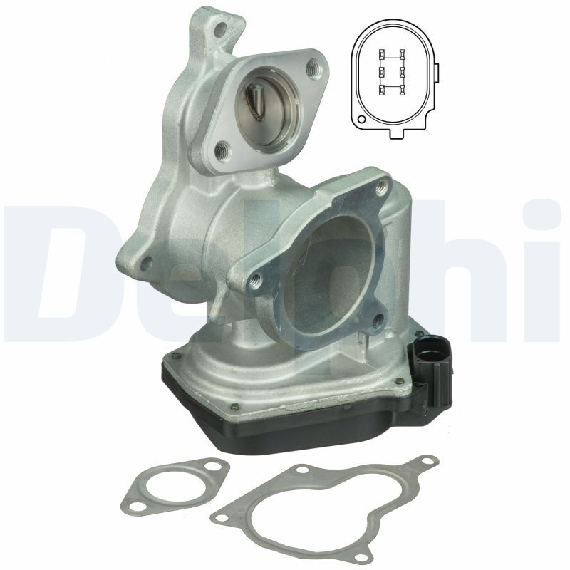 DELPHI EG10404-12B1 EG10404-12B1 SUPAPA EGR - DELPHI