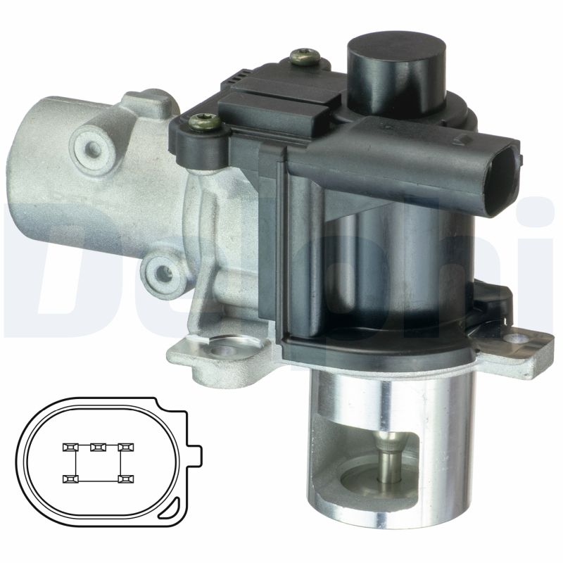 DELPHI EG10425-12B1 EG10425-12B1 SUPAPA EGR - DELPHI