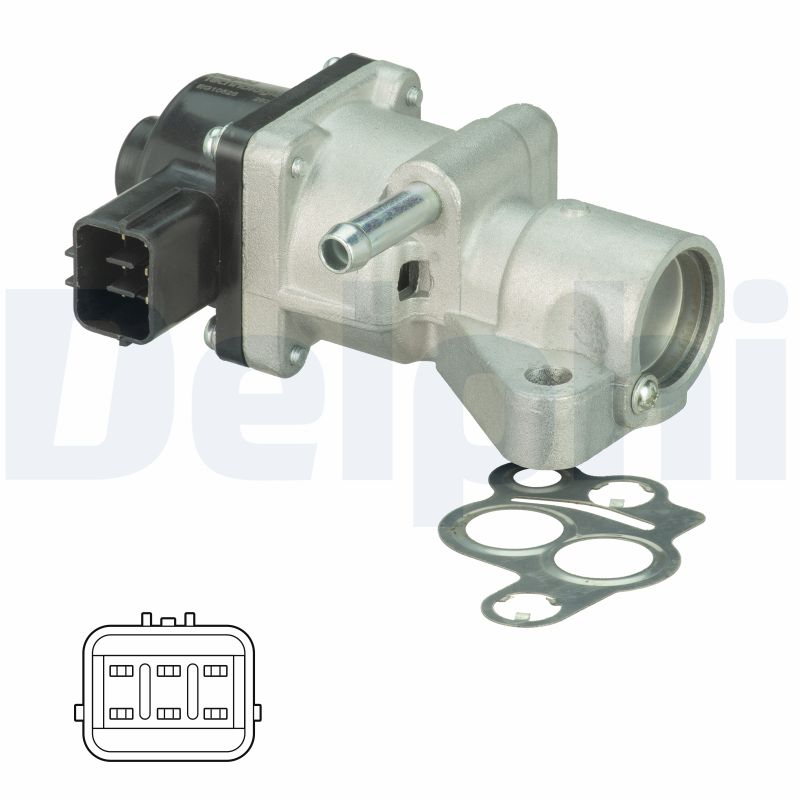 DELPHI DELEG10526-12B1 AGR szelep, EGR szelep