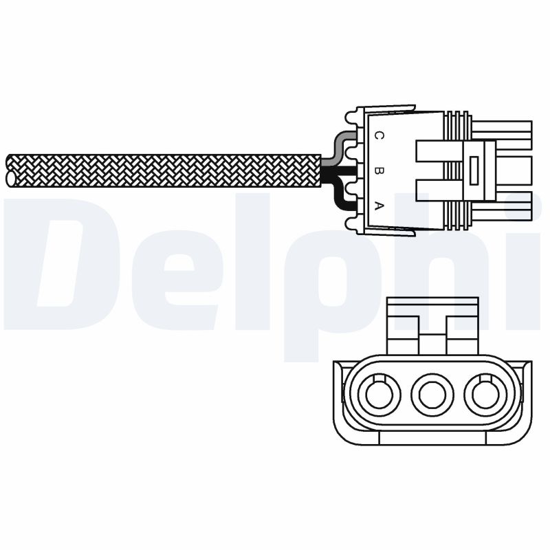 DELPHI DELES10969-12B1 lambdaszonda