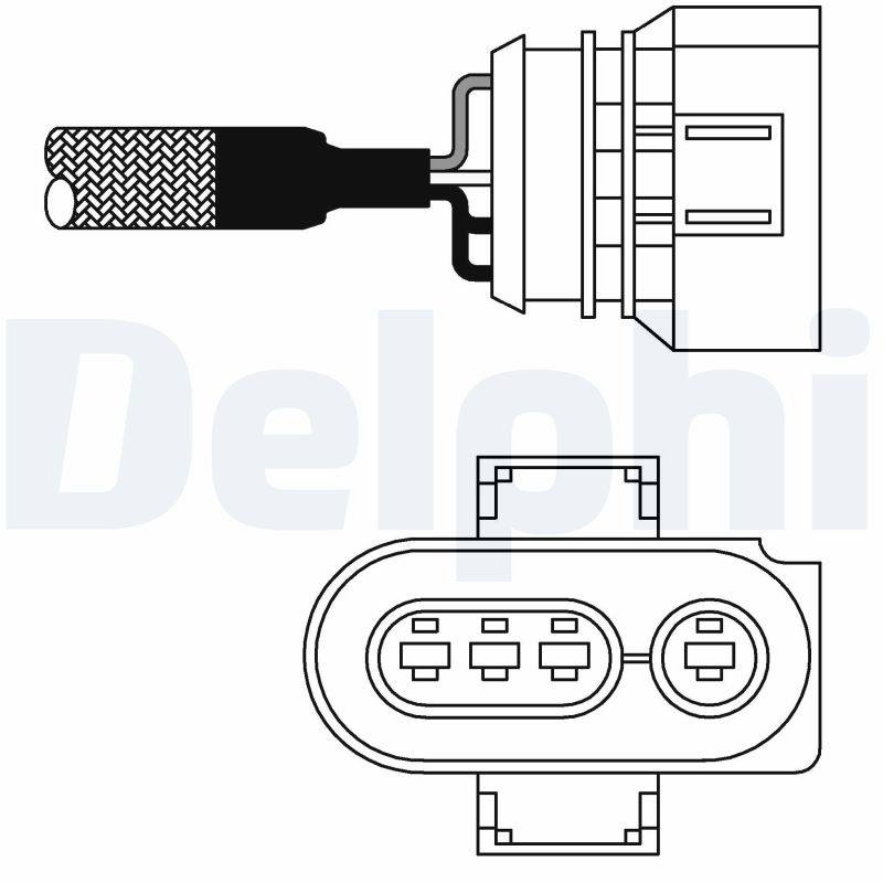 DELPHI DELES10979-12B1 lambdaszonda