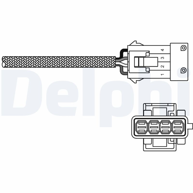 DELPHI DELES20309-12B1 Lambdaszonda, érzékelő, jeladó