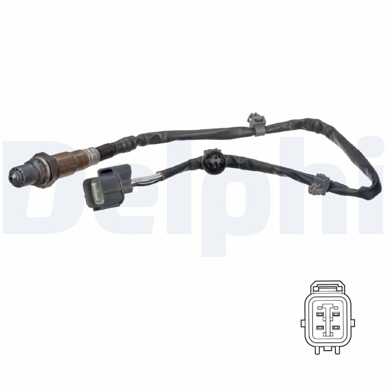 DELPHI DELES20645-12B1 Lambdaszonda, érzékelő, jeladó