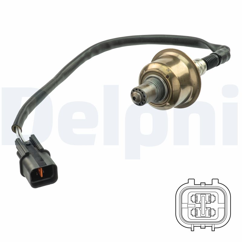 DELPHI DELES21125-12B1 Lambdaszonda, érzékelő, jeladó