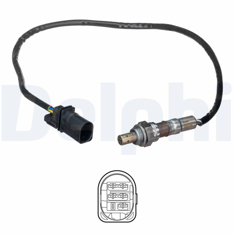 DELPHI DELES21145-12B1 Lambdaszonda, érzékelő, jeladó