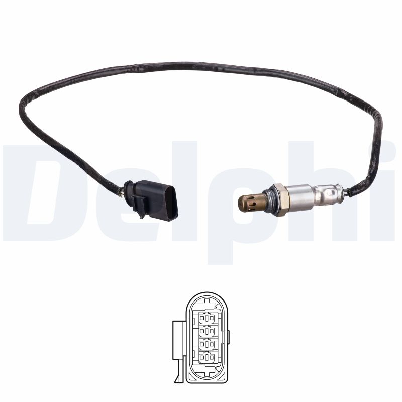 DELPHI DELES21161-12B1 Lambdaszonda, érzékelő, jeladó