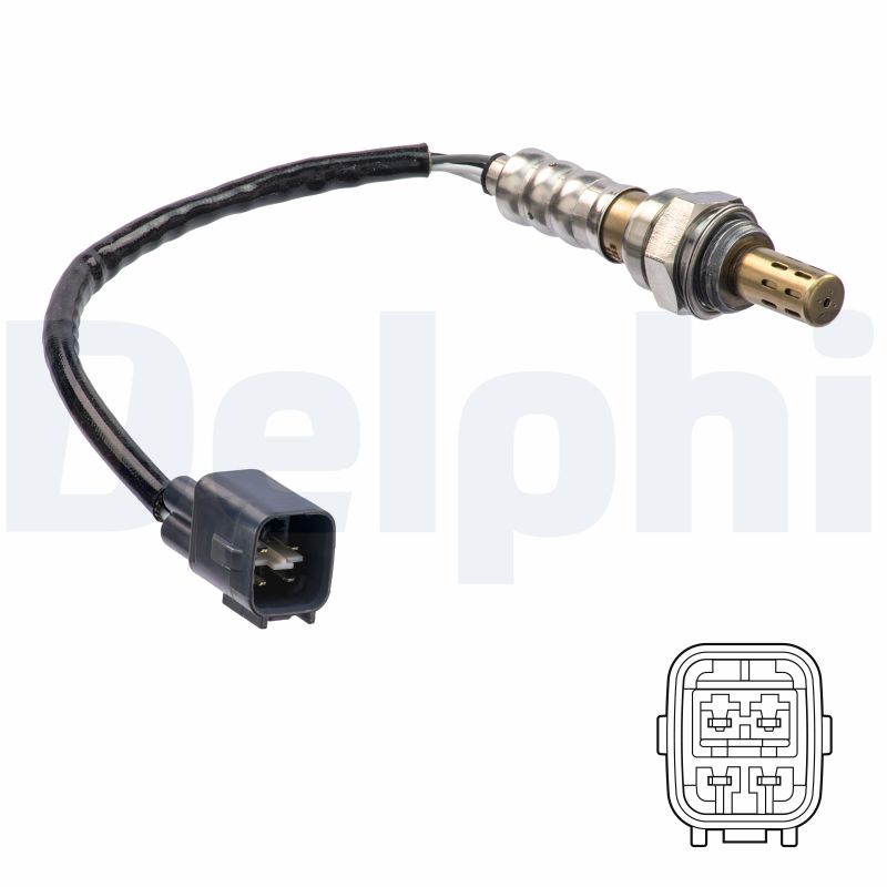 DELPHI DELES21176-12B1 Lambdaszonda, érzékelő, jeladó