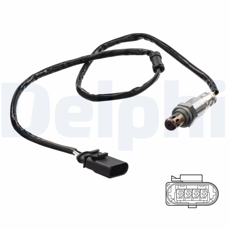 DELPHI DELES21215-12B1 Lambdaszonda, érzékelő, jeladó