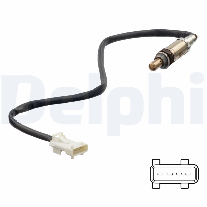 DELPHI DELES21251-12B1 Lambdaszonda, érzékelő, jeladó