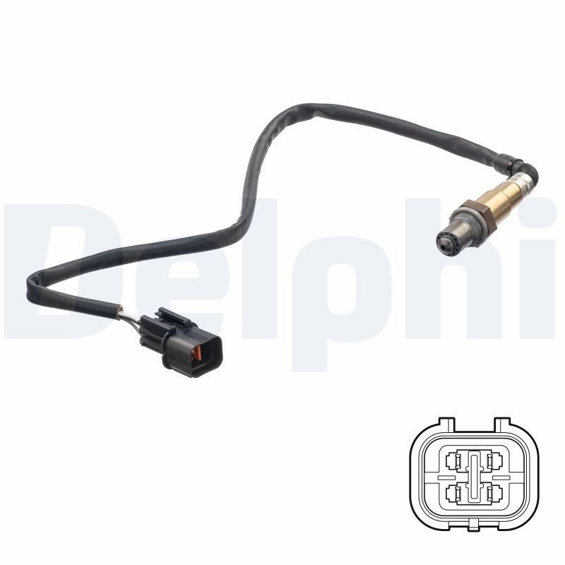 DELPHI DELES21257-12B1 Lambdaszonda, érzékelő, jeladó