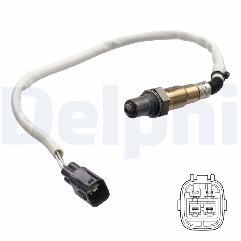 DELPHI DELES21279-12B1 Lambdaszonda, érzékelő, jeladó