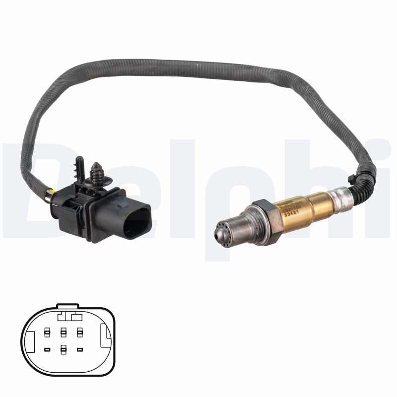 DELPHI DELES21355-12B1 Lambdaszonda, érzékelő, jeladó