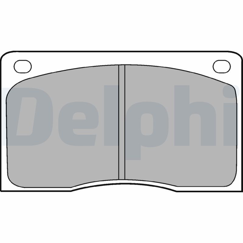 DELPHI DELLP132 Fékbetét
