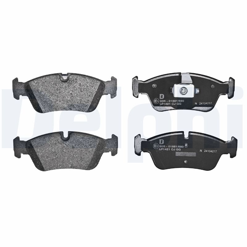 DELPHI 1001836071 LP1421 - Első fékbetét készlet