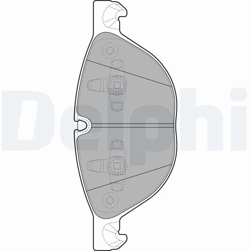 DELPHI DELLP2091 Fékbetét