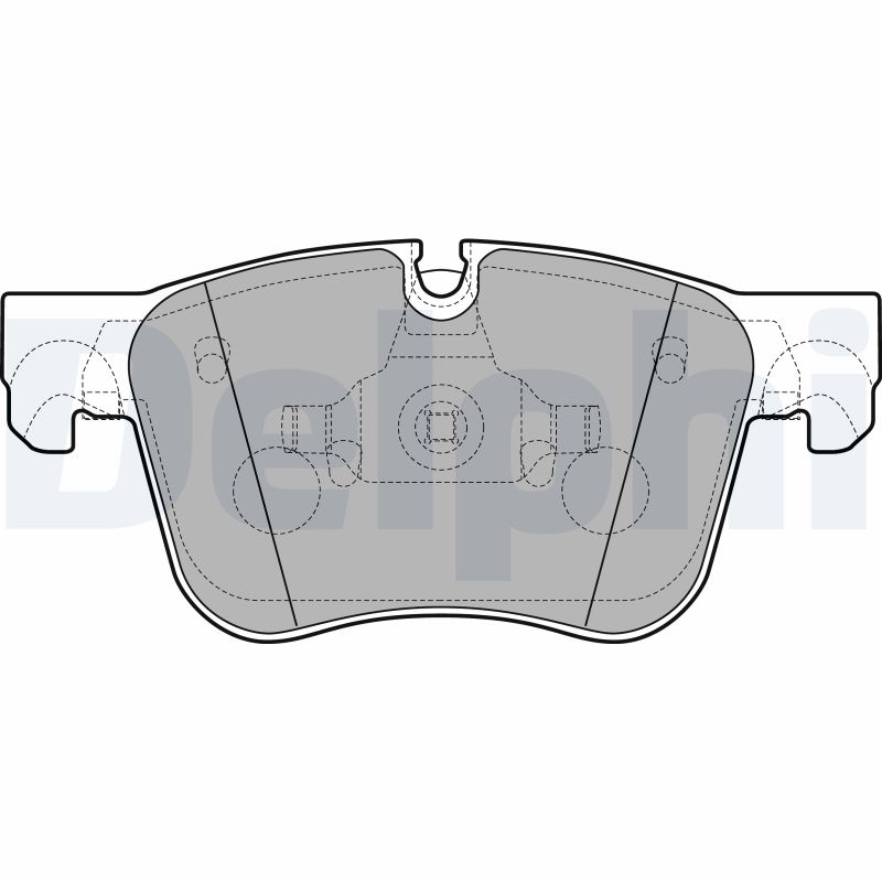 DELPHI LP2690 Fékbetét készlet, tárcsafék