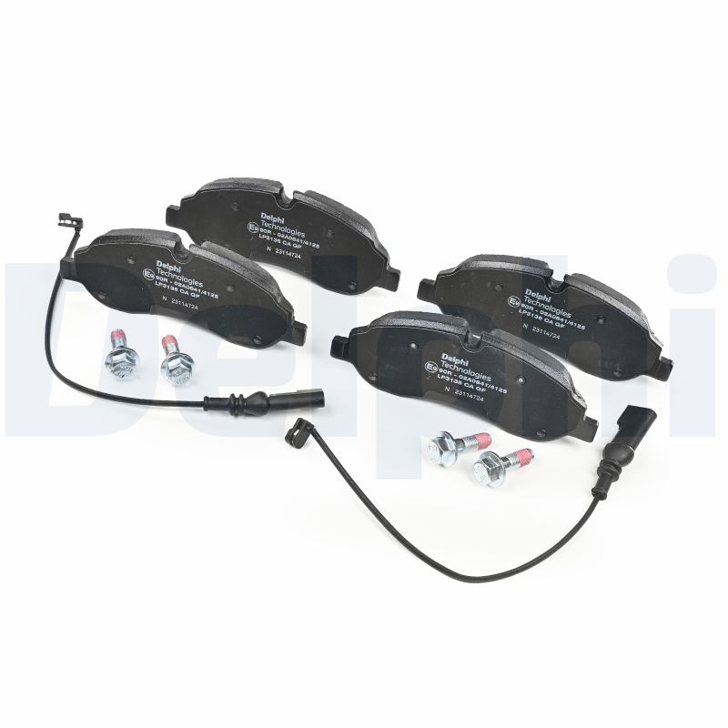 DELPHI LP3136 Fékbetét készlet, tárcsafék