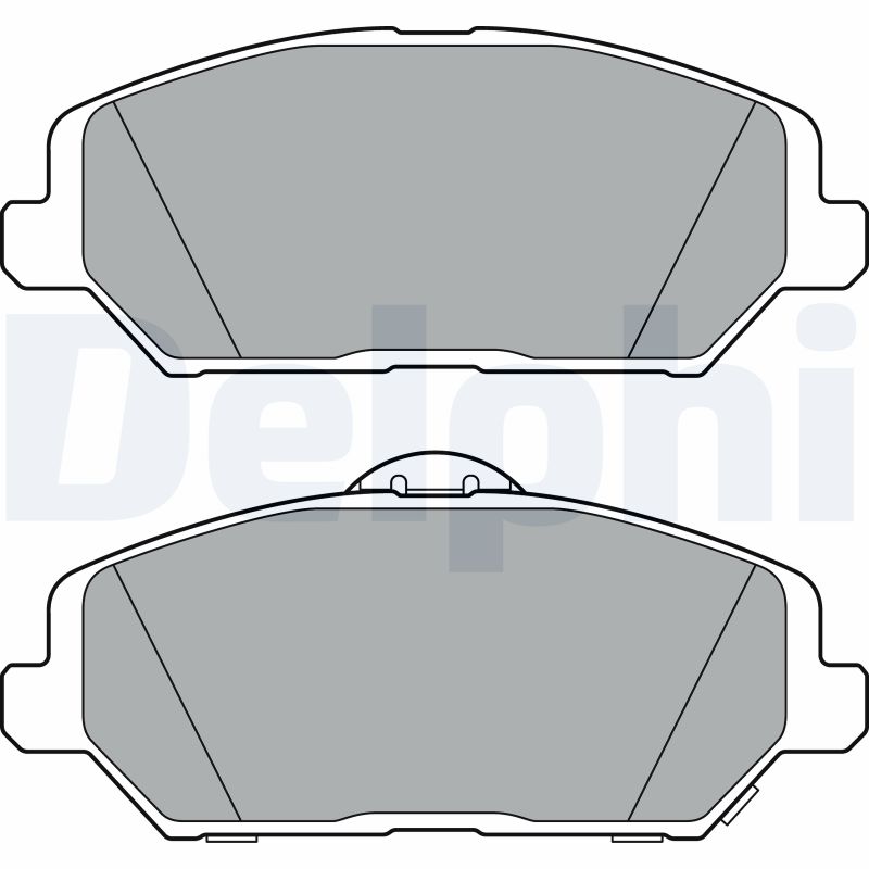 DELPHI LP3385 Fékbetét készlet, tárcsafék