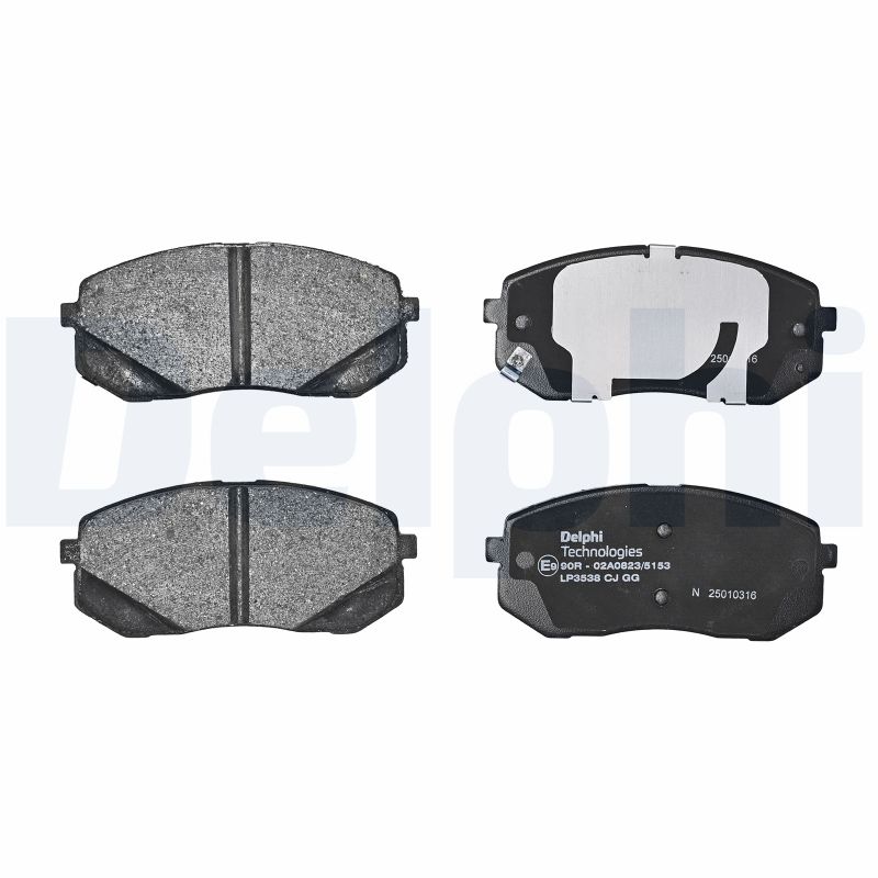DELPHI DELLP3538 Fékbetét