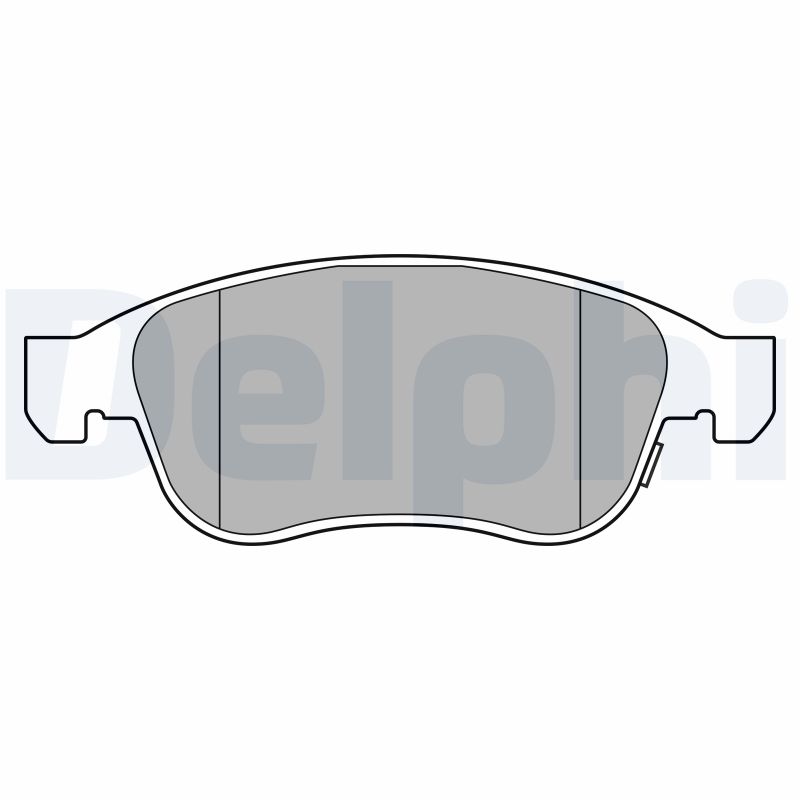 DELPHI DELLP3588 Fékbetét