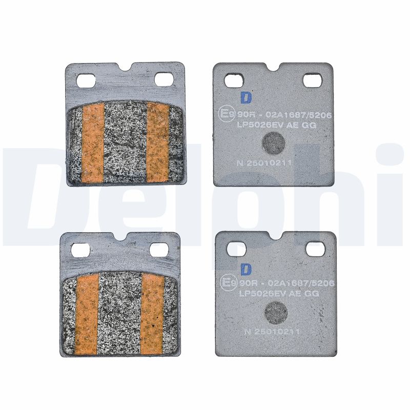 DELPHI DELLP5026EV Fékbetét kézifékhez