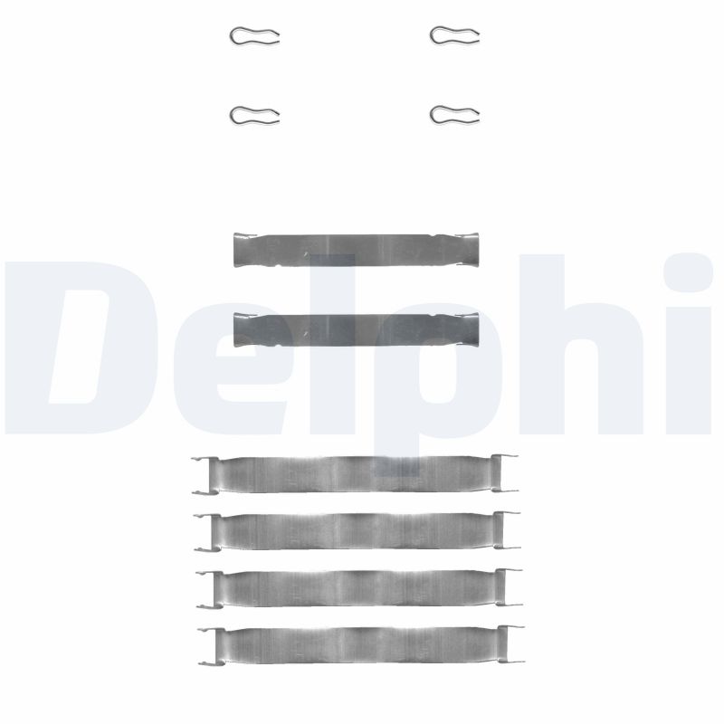 DELPHI DELLX0019 Rögzítő készlet fékbetéthez