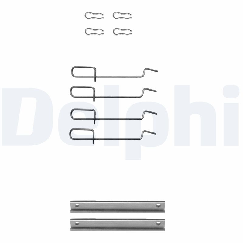 DELPHI LX0113 Rögzítő készlet fékbetéthez
