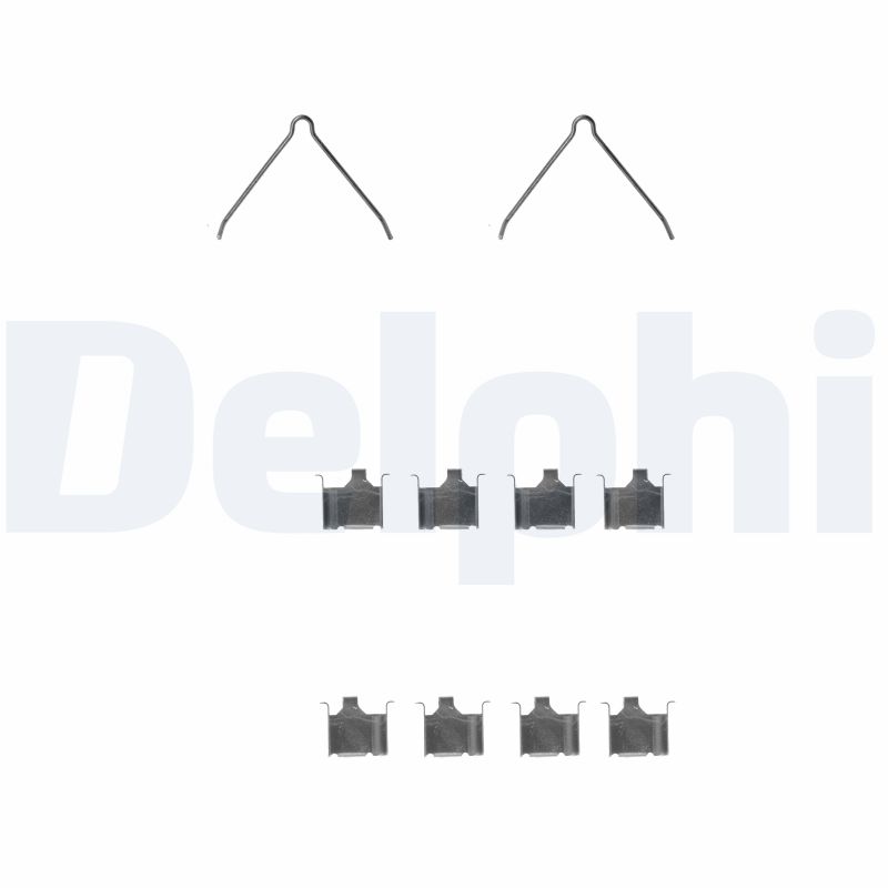DELPHI LX0229 Rögzítő készlet fékbetéthez
