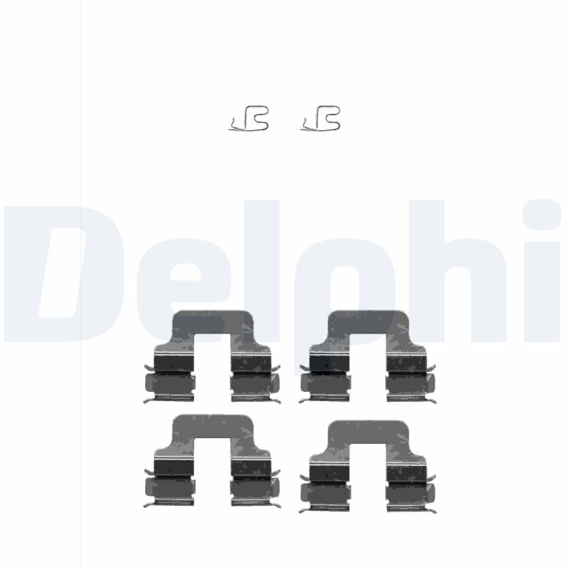DELPHI LX0342 Fékbetét Tartozékkészelt
