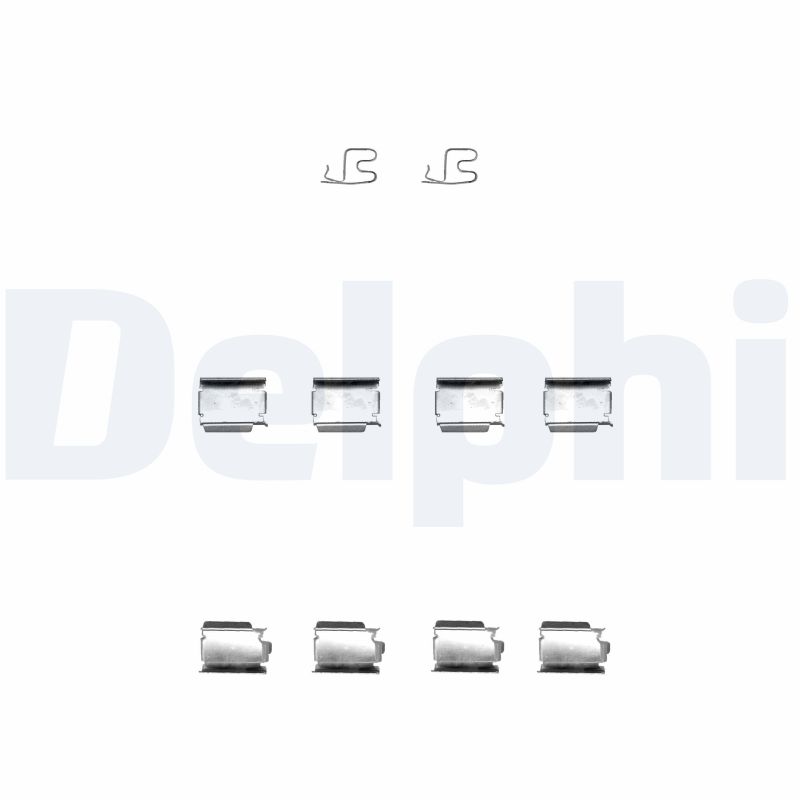 DELPHI LX0343 Rögzítő készlet fékbetéthez