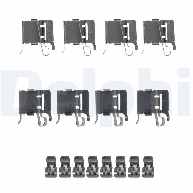 DELPHI DELLX0491 Rögzítő készlet fékbetéthez