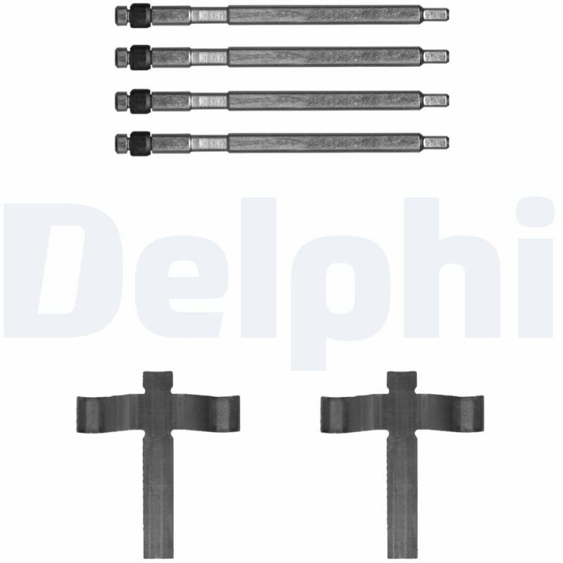 DELPHI DELLX0707 Rögzítő készlet fékbetéthez